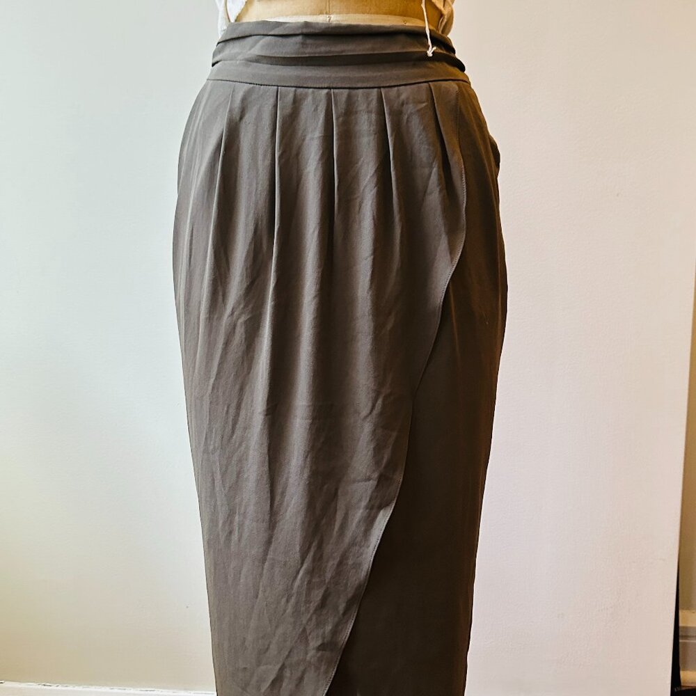 Olive Green Summer Skirt